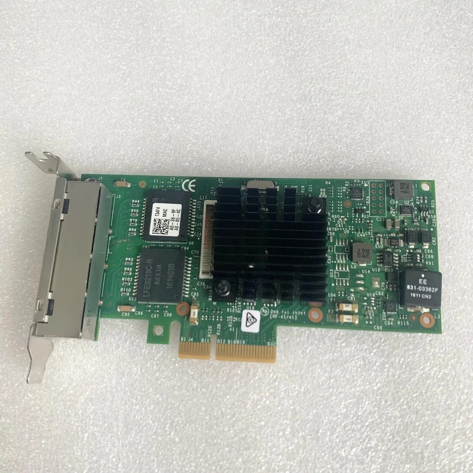 I350-T4 THGM호환P X8DHT 9YD6K 0NWK 4포트 기가비트 네트워크 카드 리퍼