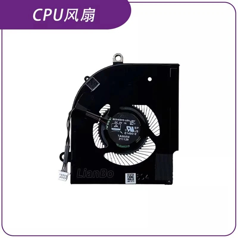 MSI Delta 15 A5EFK MS-15CK 시리즈 BS5405HS-U5N BS5405HS-U5P DC5V 1A 팬새 CPUGPU 냉각팬
