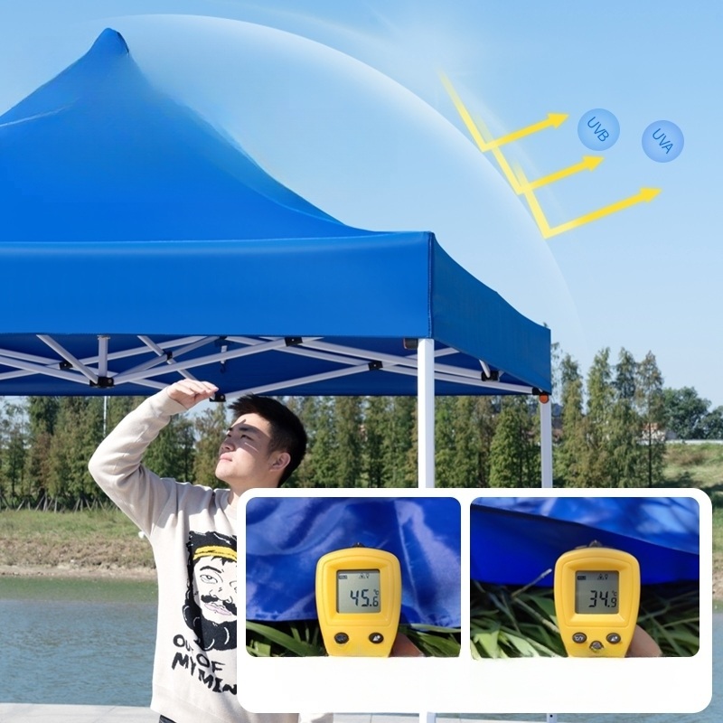 야외 캐노피 천막 초대형 접이식 초고강도 스틸프레임 튼튼한 고품질 다용도 간편설치 휴대용 - 상세 이미지 2