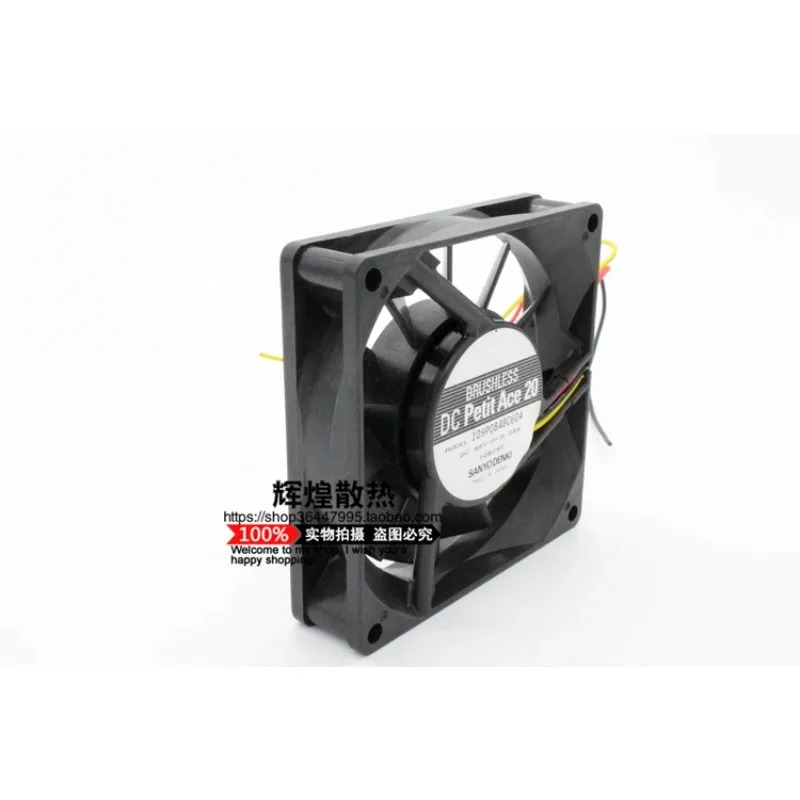 JFG 산요 덴키 산 에이스 8020 48V 0.08A 109P0848C604 8CM 저소음 냉각팬
