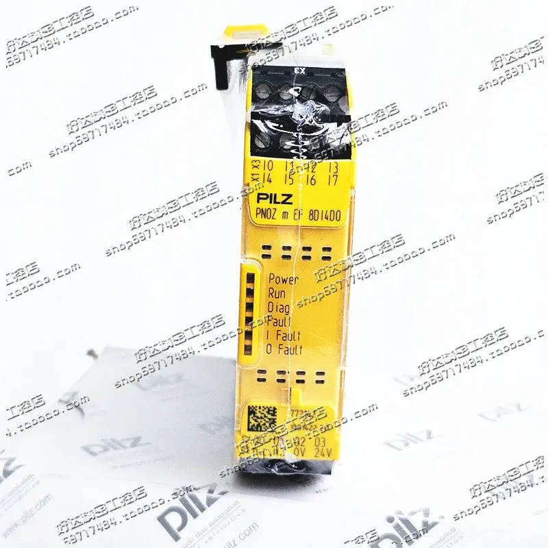 오리지널 Pilz 안전 릴레이 PNOZmEF 8DI4DO 772142
