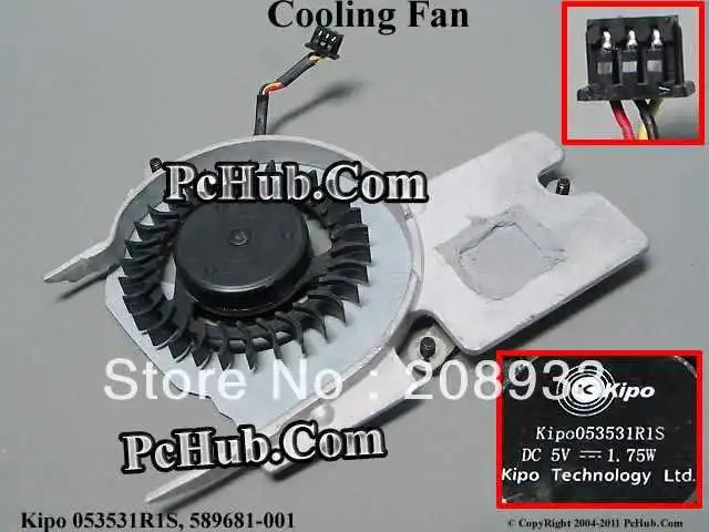 KIPO053531 R1S 5V 1.75A 노트북 팬
