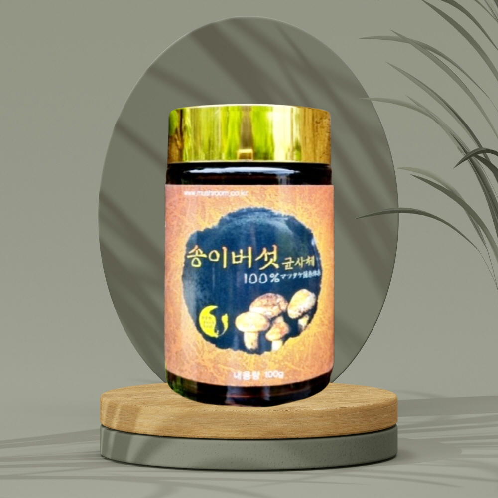 버섯명장 송이버섯균사체 100g - 상품 이미지