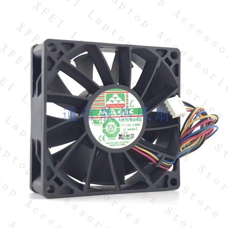 MAGIC M8012UB-W25 12V 0.66A 8025 8CM 4선 PWM 냉각팬