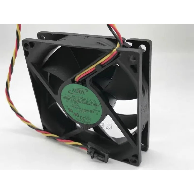 C ADDA 팬AD08012HX207600 DC12V 0.15A 99GRF A00 3와이어