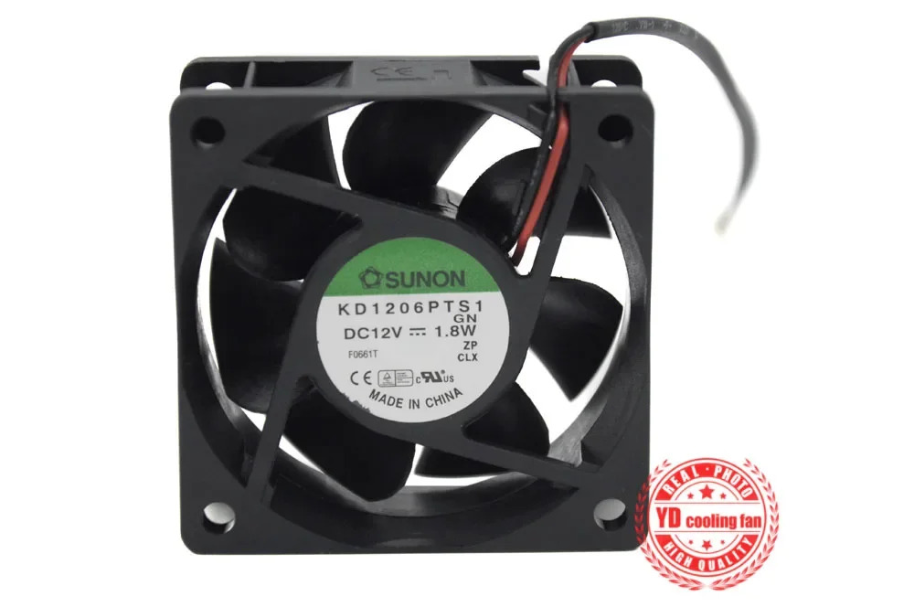 JFG SUNON 6025 12V 6CM KD1206PTS1 주파수 변환기 냉각팬용