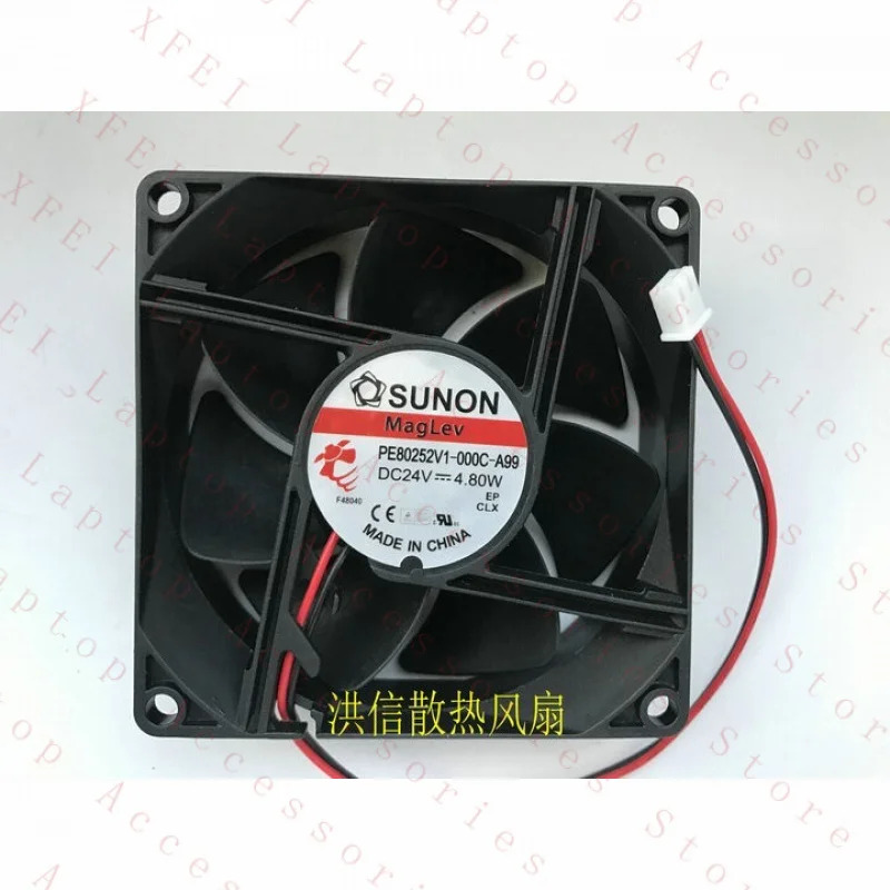 C SUNON 팬PE80252V1-000C-A99 24V 4.80W 8025 2와이어 8CM