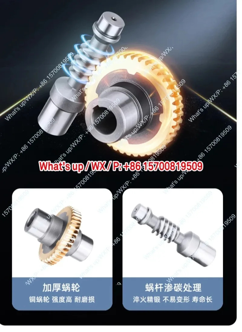 WPA WPS WPO WPX50 60 70 80 100 120 철제 외장 웜 기어 감속기