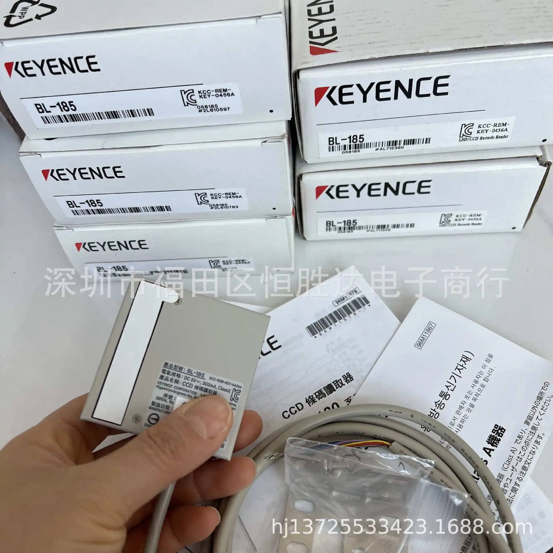 키엔스 BL-185 BL-180 BL-180SO 7030 BL-501 바코드 리더