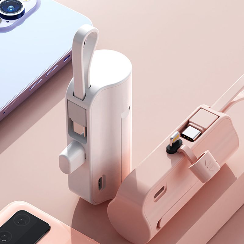 휴대용 소형 스마트폰 보조 배터리 500mAh 핸드폰 충전 미니 밧데리 C타입 충전기 외출 - 상세 이미지 3