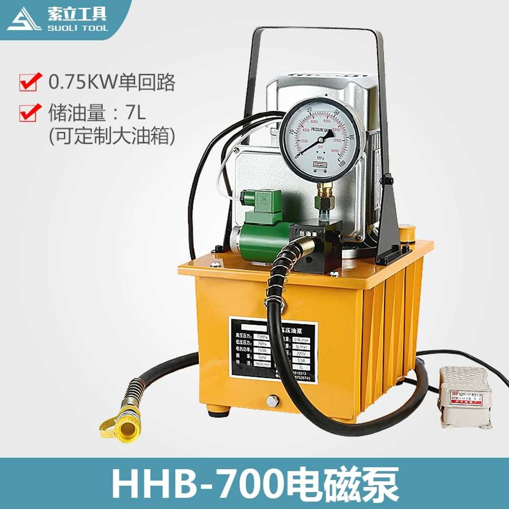 전기 유압식 전동 솔밸브 펌프 용 HHB-700A 스테이션 - 상세 이미지 2