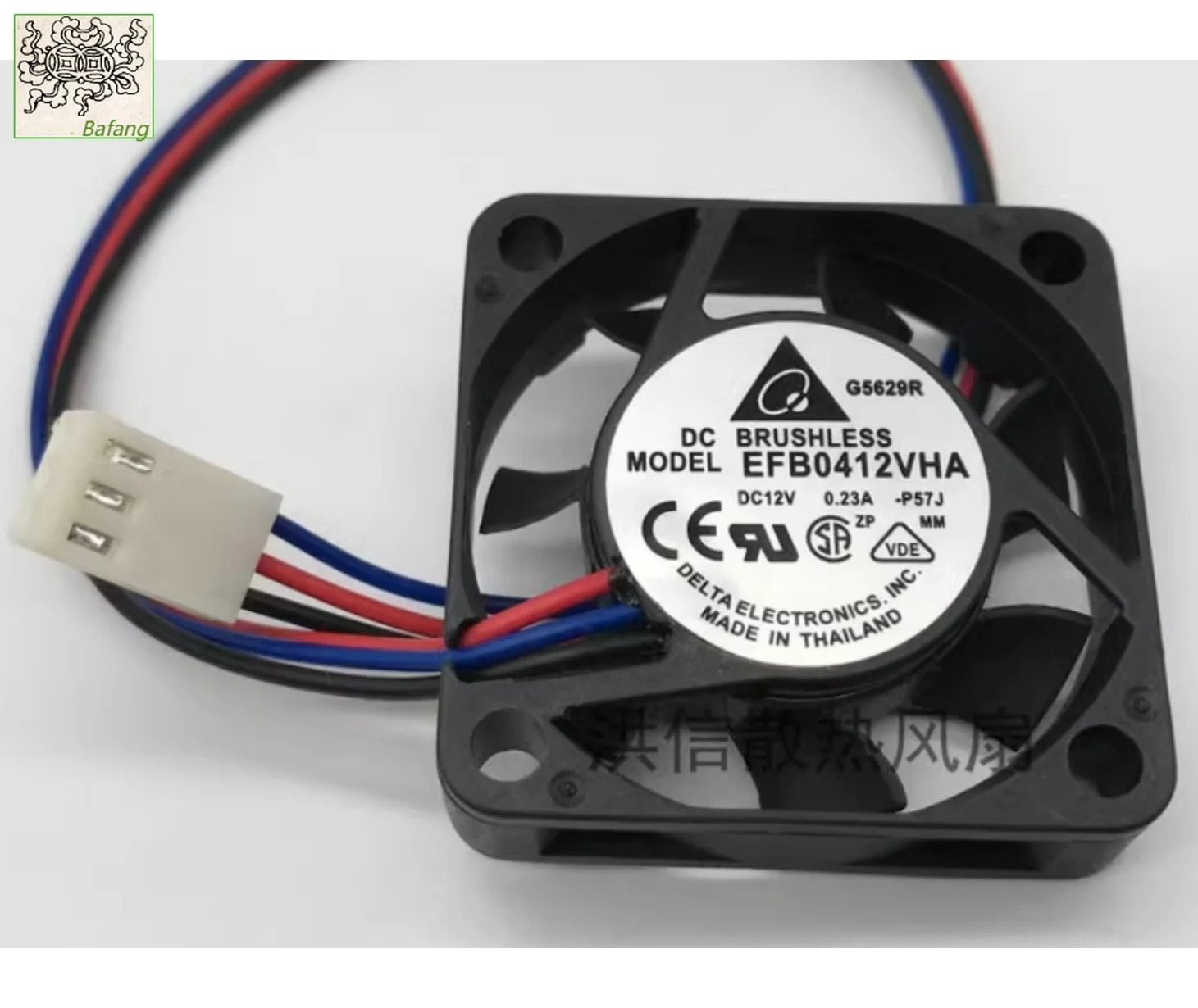 Jinfengge For EFB0412VHA DC12V 0.23A 4010 2선 3선 냉각팬 에어 포함