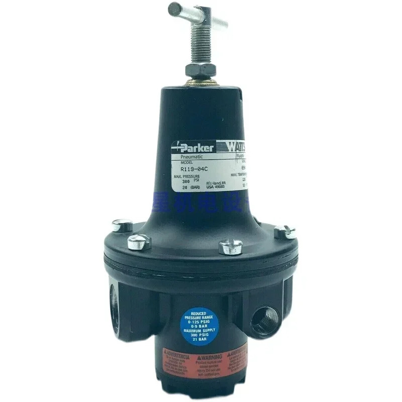 2025.4 WATTS/PARKER 공압식 압력 조절기 R119-04C 300PSI