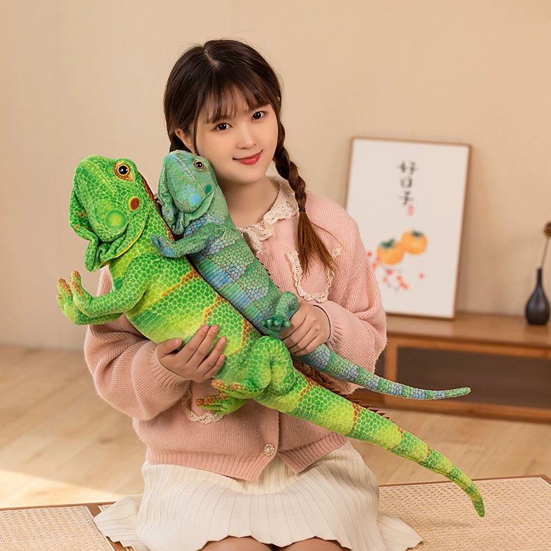 도마뱀인형 파충류 봉제 인형 이구아나 장난감 선물 - 상세 이미지 5