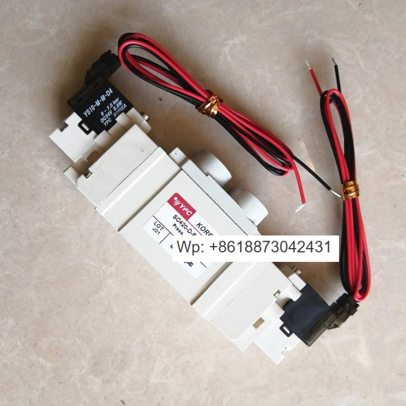 YPC 솔레노이드 밸브 SC420D-F5-P-M-D4 DC24V 오리지널