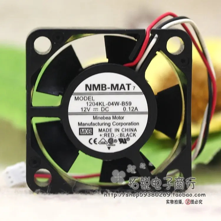 NMB 1204KL-04W-B59-B00 3010 12V 0.12A 9CM 이볼 냉각팬