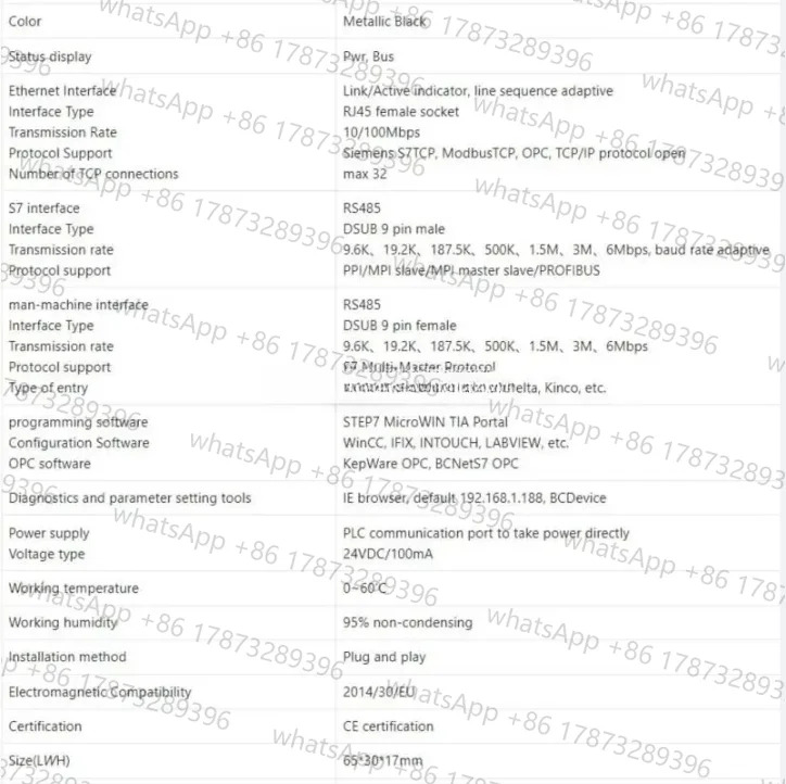 ETH-MPI 프로피버스프로피넷 이더넷 게이트웨이 모드TCP 어댑터 지멘스 S7-200 S7-300/400 PLC 840dCP341-1 대체