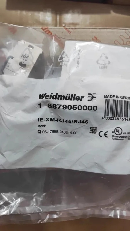 Weidmller오리지널 커넥터 IE-XM-RJ45/RJ45 8879050000