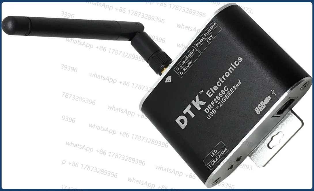 RS485 RS232 USBZigBee 무선 모듈로 1.6km 투명 전송 CC2630 내장