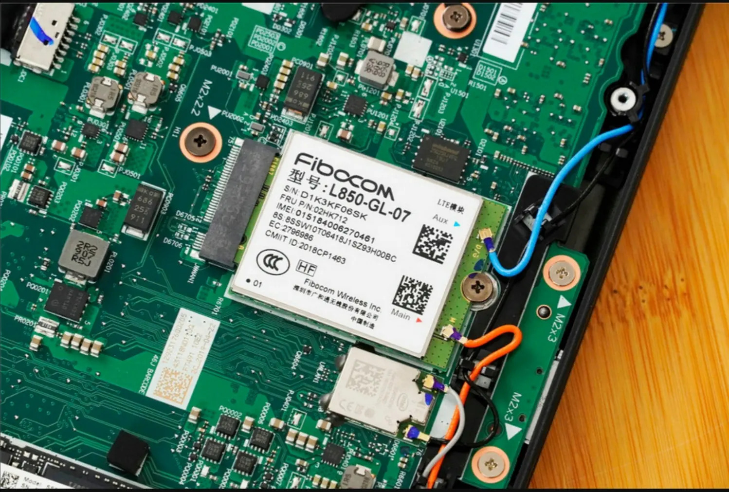 ThinkPad X1C L850-GL-07 02HK712내장 4G 모듈 전체 Netcom