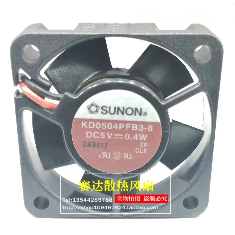 JFG For SUNON KD0504PFB3-8 4010 5V 0.4W 스위치 컴퓨터 케이스 냉각팬 40x40x10mm