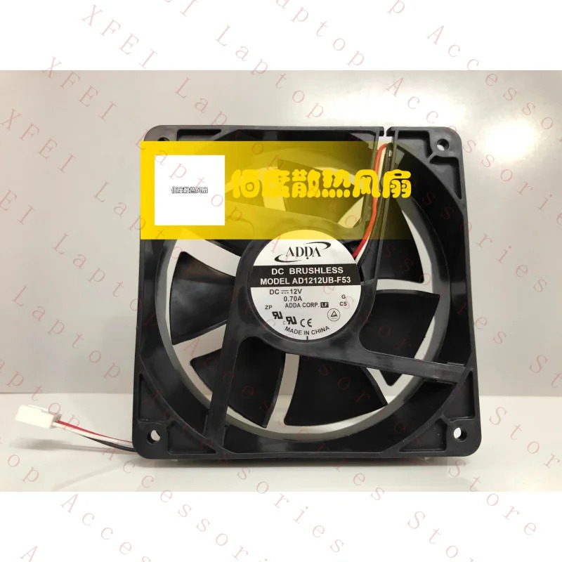 C AD1212UB-F53 DC12V 0.70A 12038 12CM 3선식 냉각팬