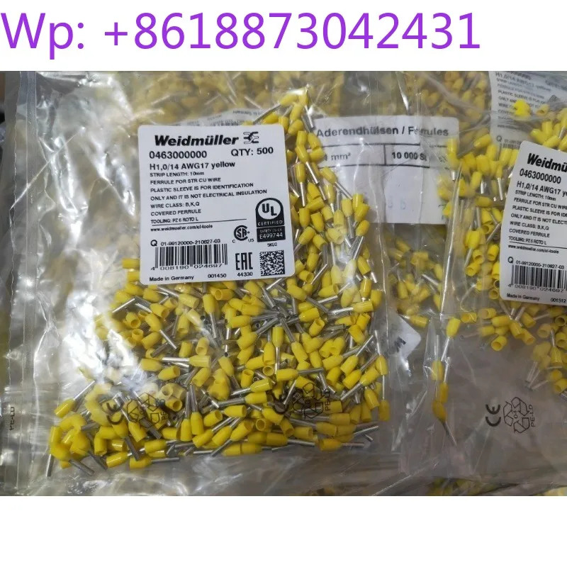 Weidmller 엔드 H1/14 0463000000 전체 패키지로