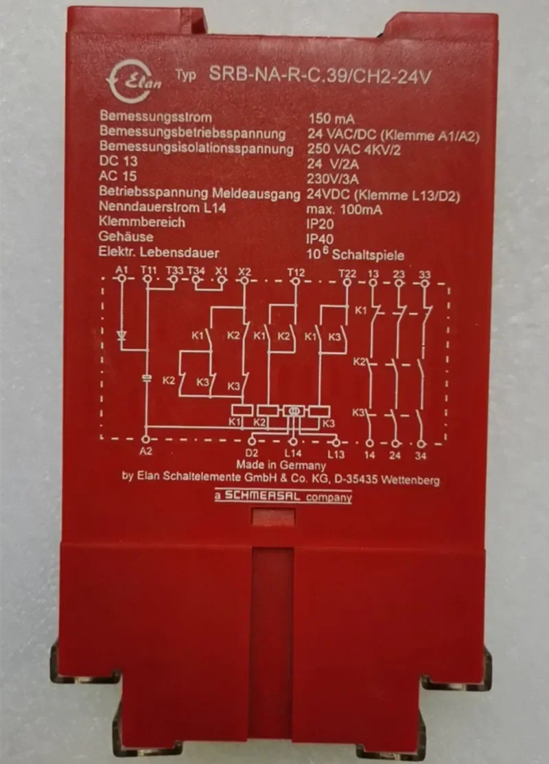 2025.4 안전 릴레이 SRB-NA-R-C.39/CH2-24V