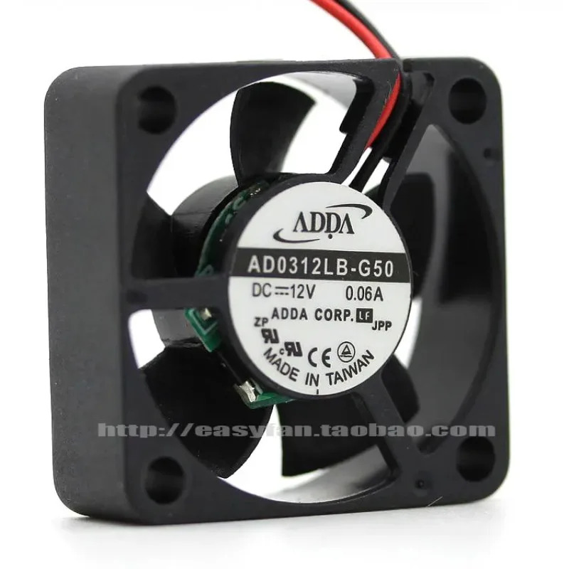 ADDA AD0312LB-G50 3010 3CM 이볼 베어링 12V 0.06A 냉각팬JFG