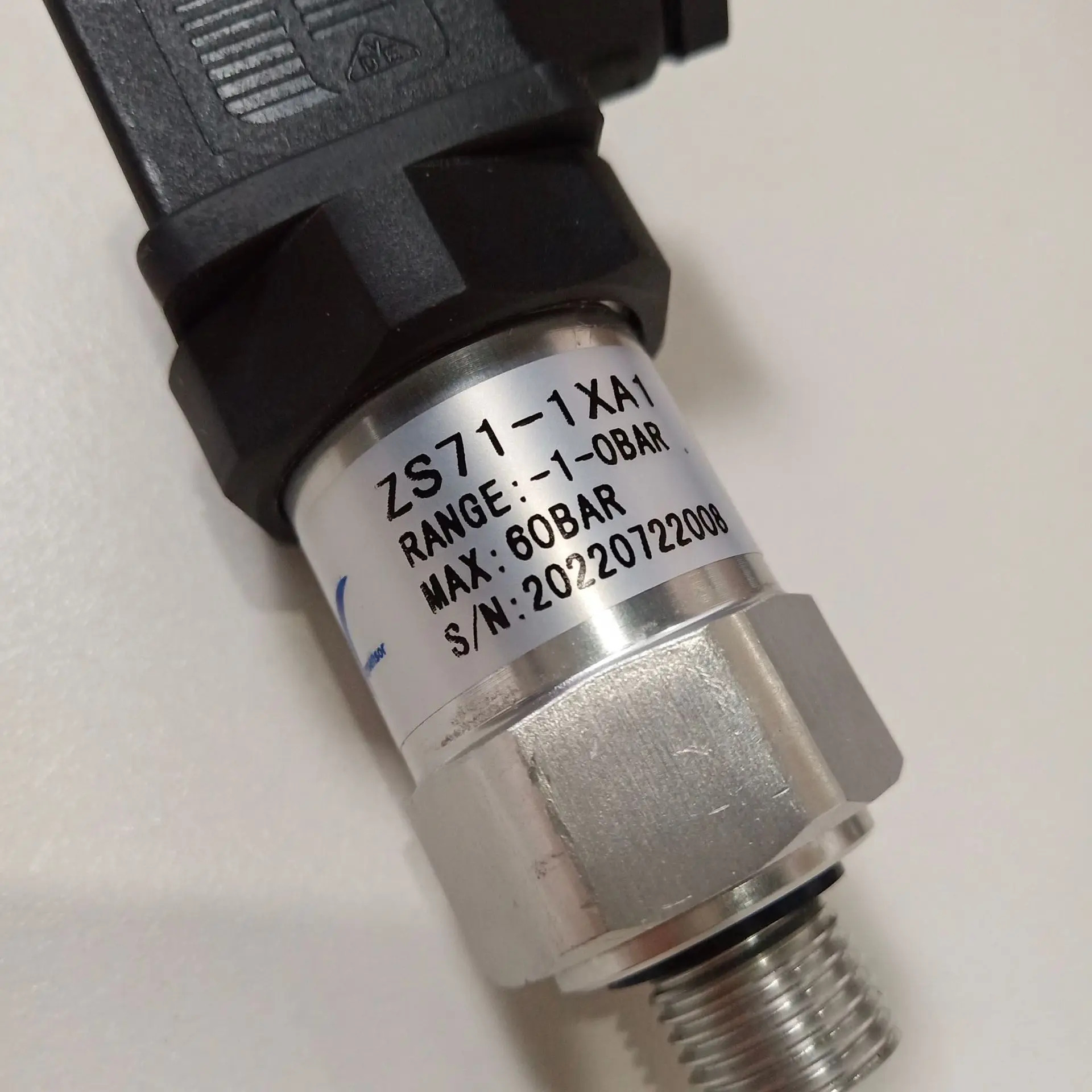 ZYSNSOR 압력 스위치 -1-0BAR G1/4 ZS71-1XA1 범위 선택 가능