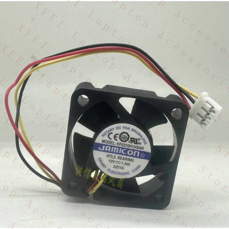 C KF0310H1HSAR DC12V 1.5W 3선식 냉각팬 30x10MM