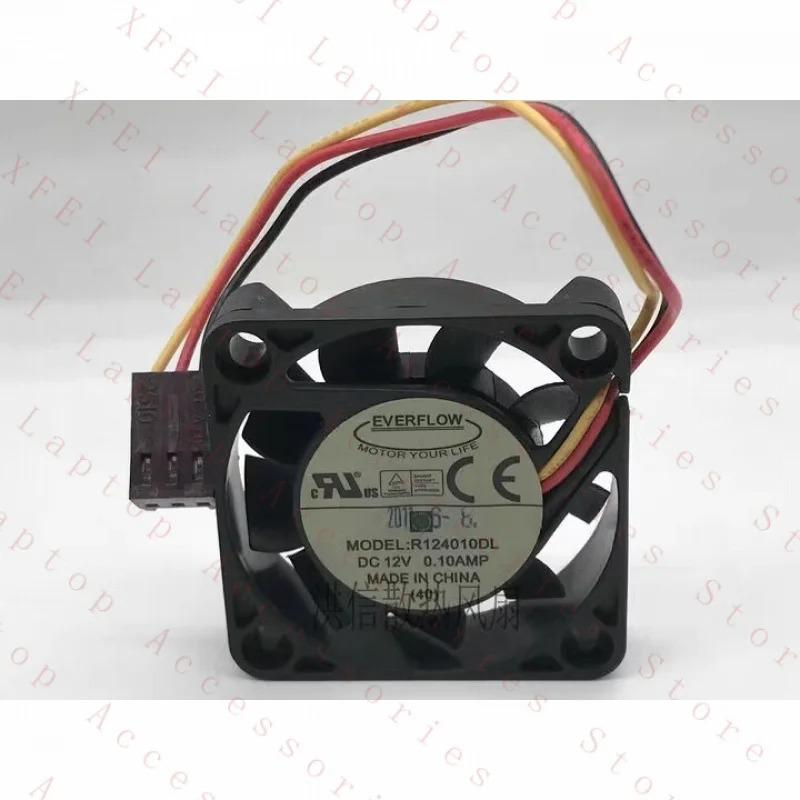 C EVERFLOW 팬4010 R124010DL DC12V 0.10A 4CM 3와이어