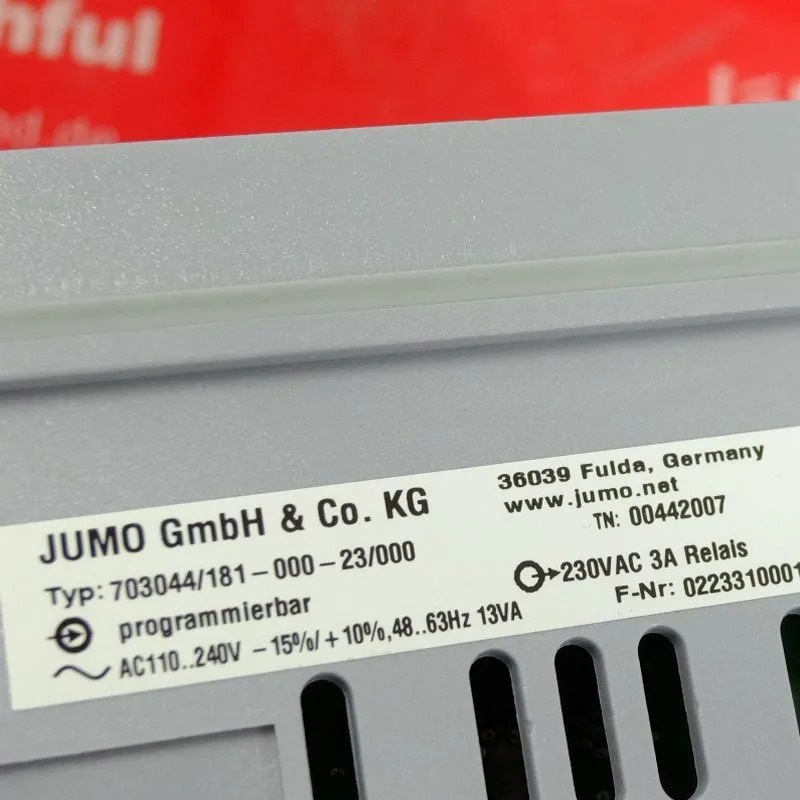 JUMO 00442007 쿠마오 신형 온도조절기 703044/181 - 000-23/000 dTRON 304