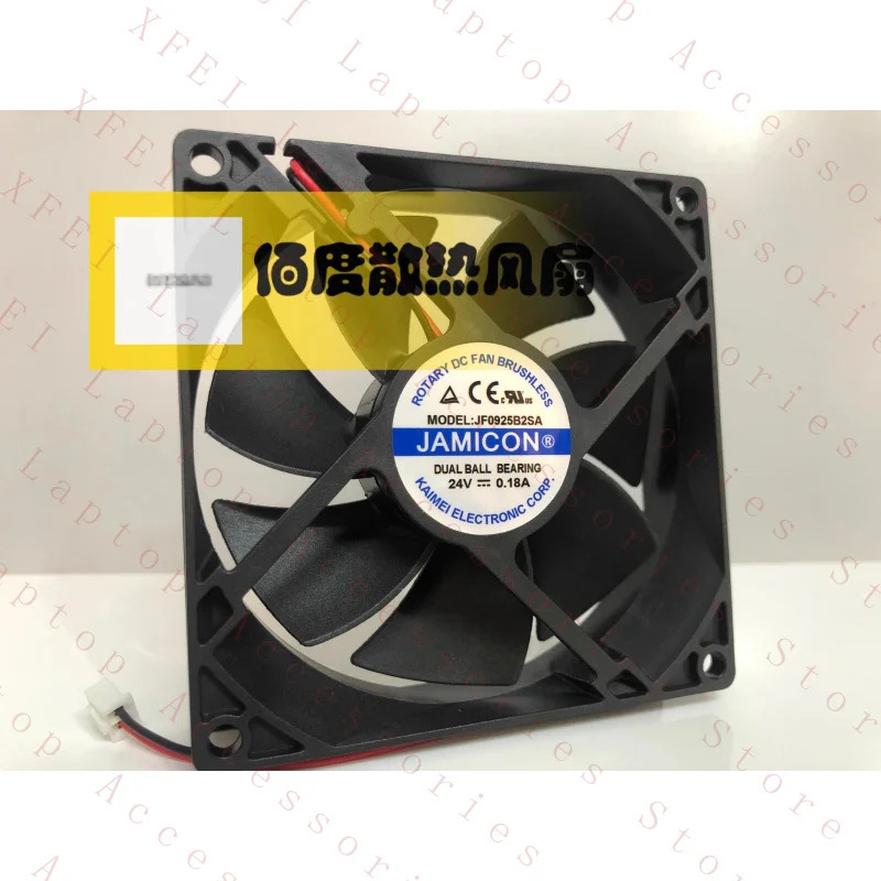 C JF0925B2SA DC24V 0.18A 9025 9CM 3선 인버터 팬