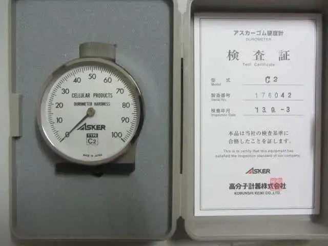 고무 경도 시험기 E-ASKER C 고분경도 1PCS