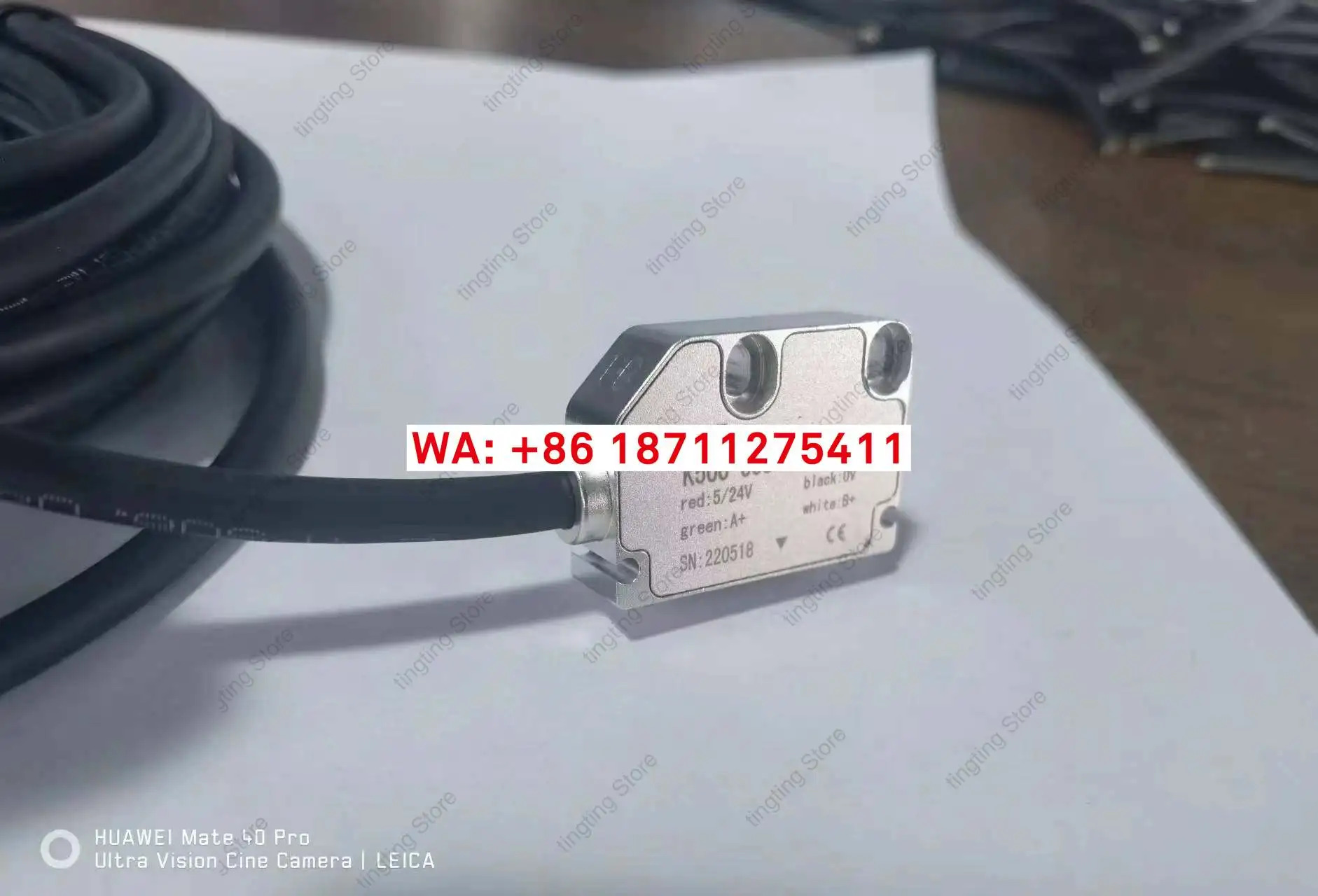 HOPO 자기 그리드 룰러 PLC 헤드 24V 리딩 K500-005-4-40K K500-025-4 스톤 마그네틱