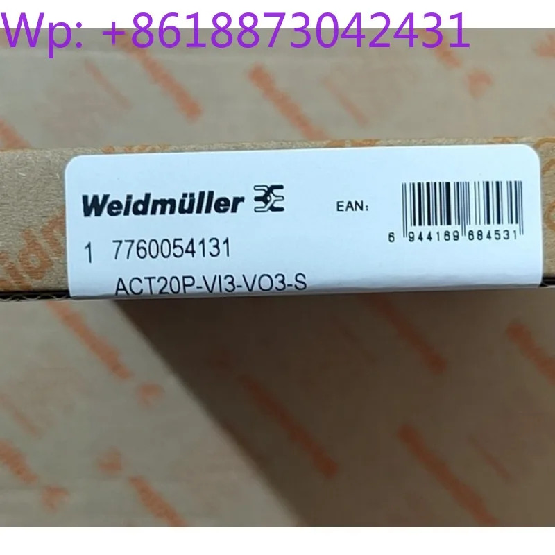 Weidmller 신호 절연기 ACT20P-VI3-VO3-S 7760054131