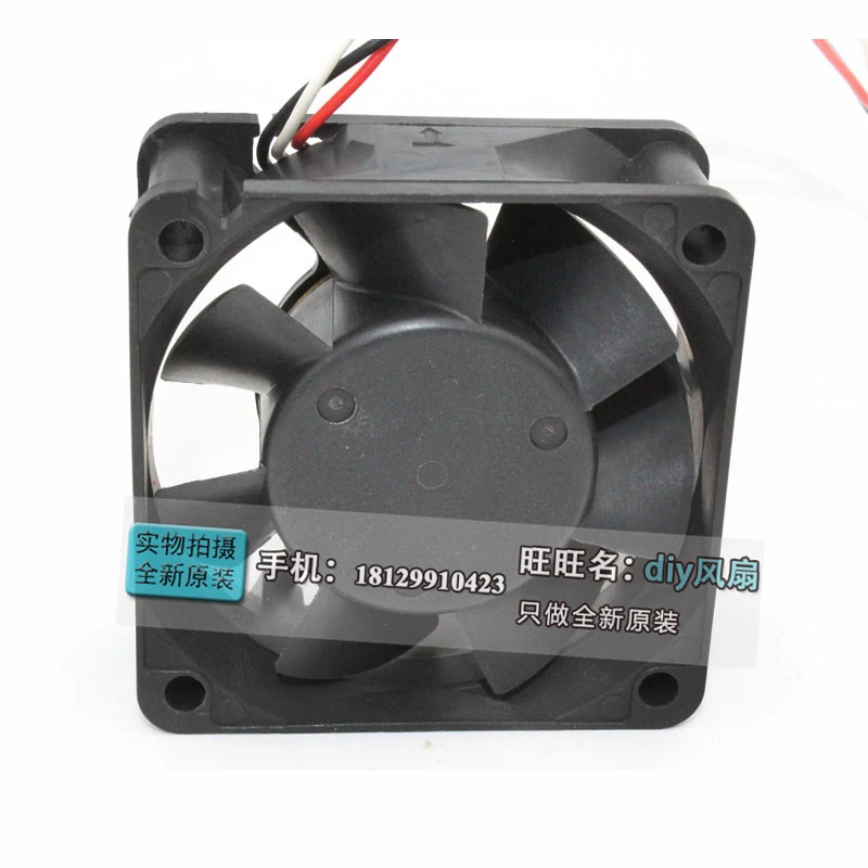 JFG NMB-MAT Minebea 2410ML-04W-B60 B69 6025 12V 0.40A 6CM 이볼 베어링 냉각팬용