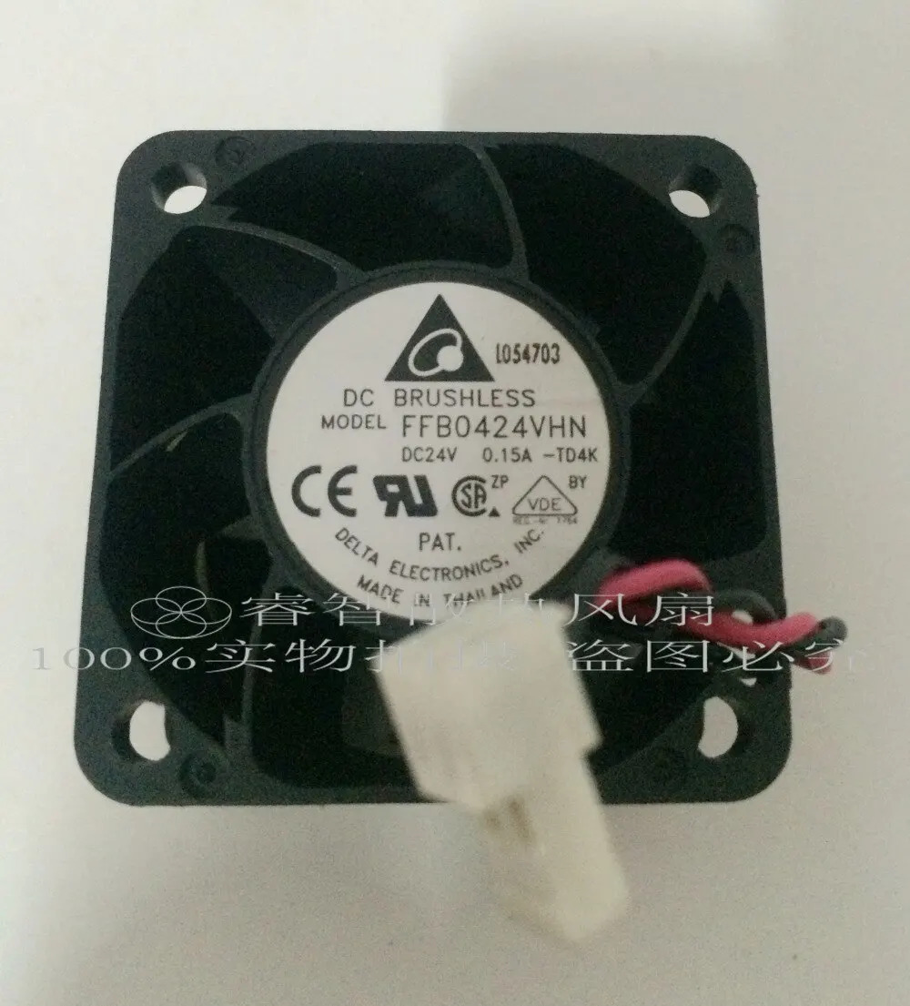Delta 4028 FFB0424VHN 24V 0.15A 4CM 가변 주파수 냉각팬