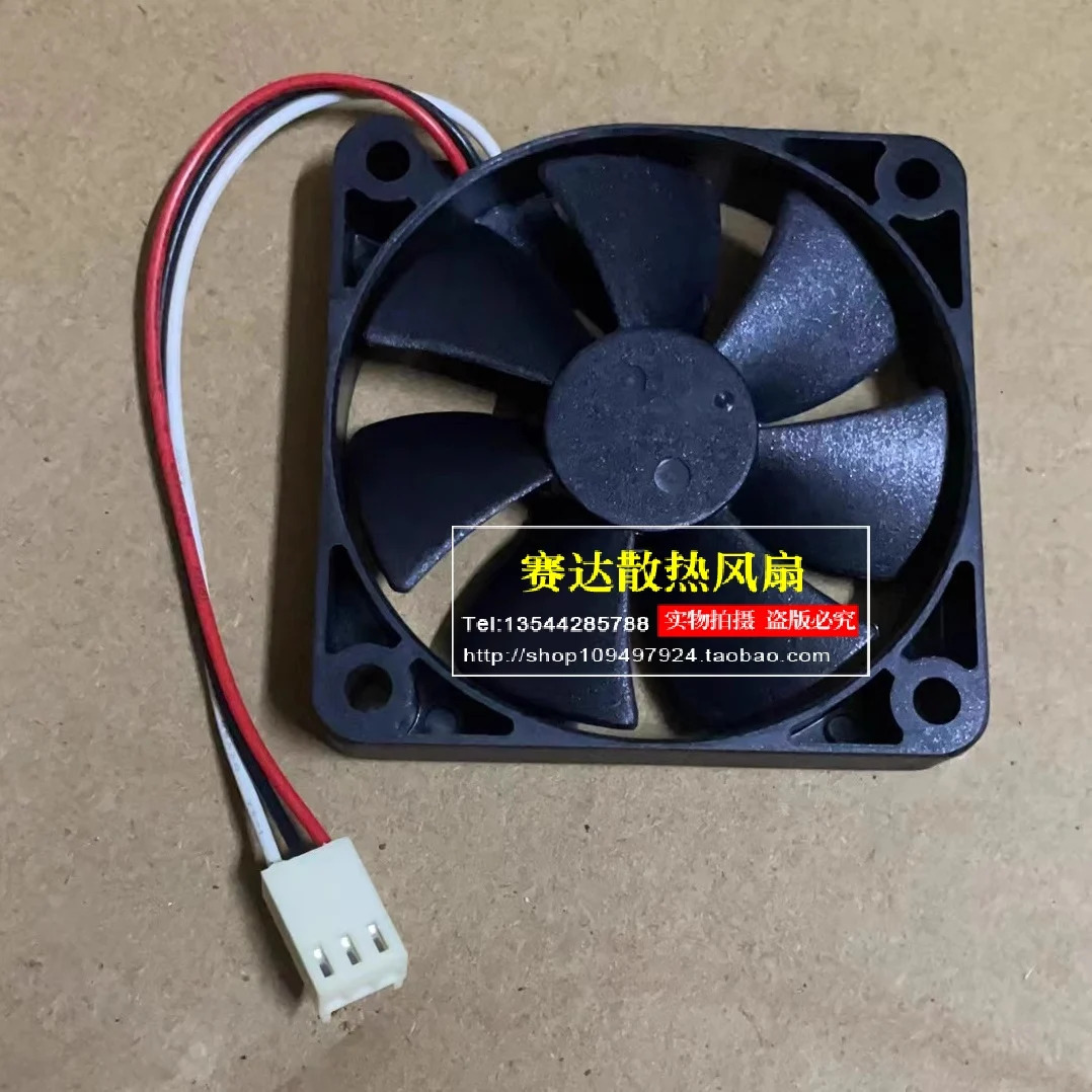 JFG For ADDA AD0612LB-G73 6010 12V 0.08A 3선 와이어 냉각팬 60x60x10mm