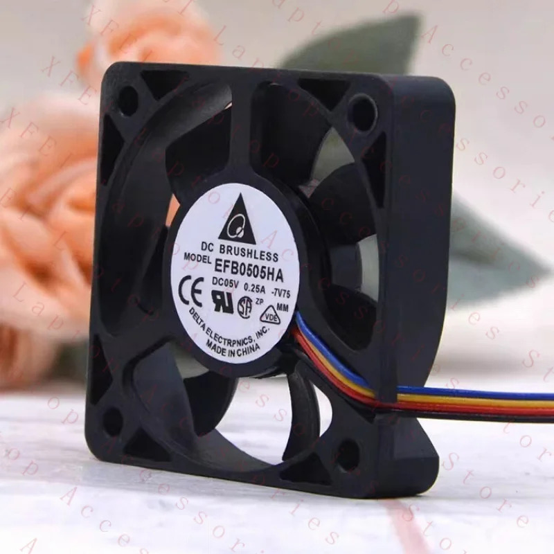 C EFB0505HA DC5V 0.25A 5010 5cm 4선 PWM 냉각팬