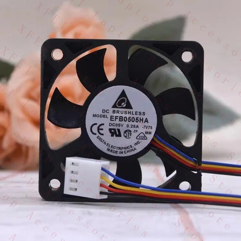 C EFB0505HA DC5V 0.25A 5010 5cm 4선 PWM 냉각팬