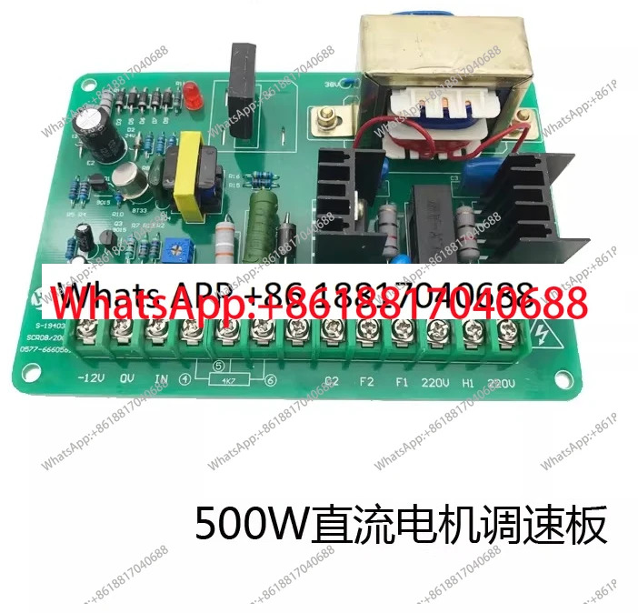 220V DC 모터 거버너 보드 컨트롤러 500W/800W 고출력