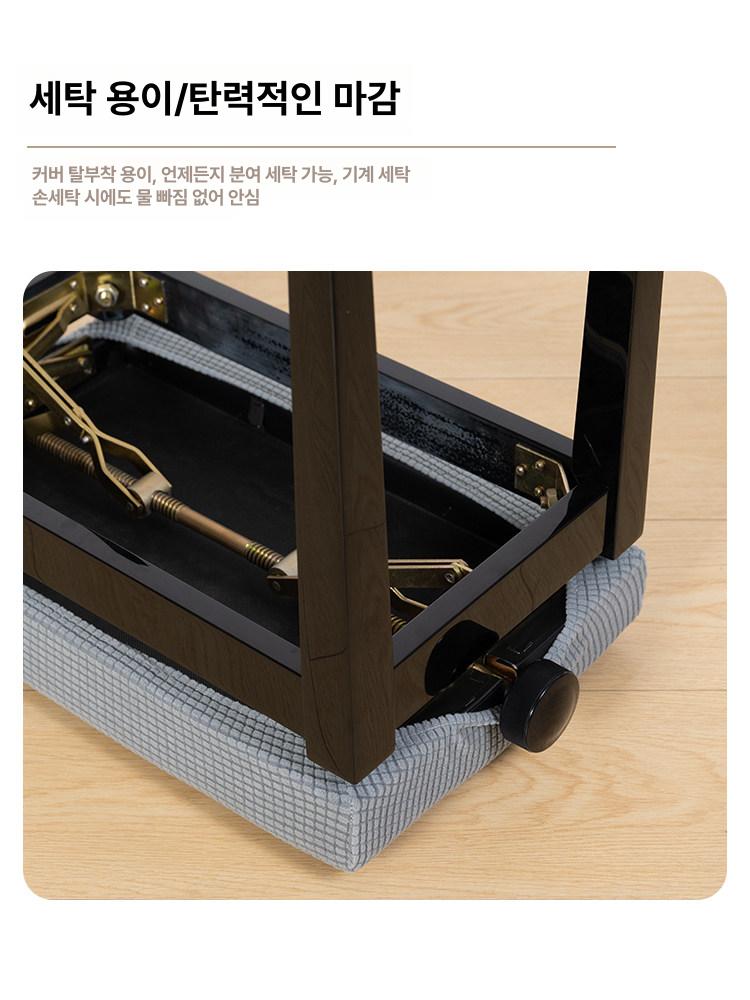 피아노 의자 커버 먼지 제거용 방석 빈티지 다양한 쿠션 기타 악기 용품 - 상세 이미지 5