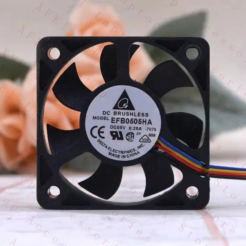C EFB0505HA DC5V 0.25A 5010 5cm 4선 PWM 냉각팬