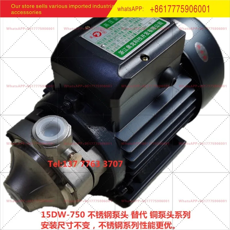 스테인리스 스틸 고압 스크롤 펌프 15DW750W 펠릿 보일러
