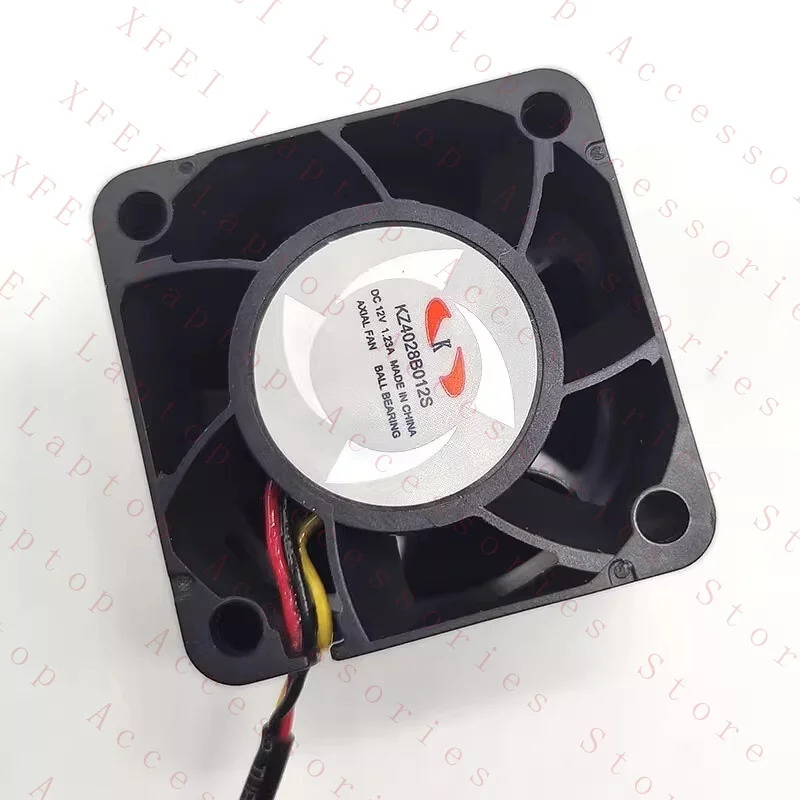K KZ4028B012S DC12v 1.23A 4CM 4028 3핀 전원 냉각팬