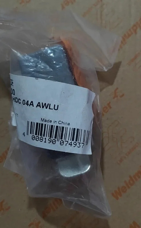 오리지널 Weidmller 헤비듀티 하우징 HDC 04A AWLU 1497700000 2개