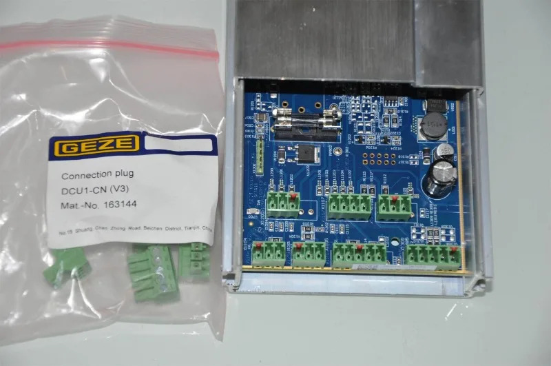 오리지널 GEZE Gaize EC drive80 유도문 컴퓨터 보드 자동문 컨트롤러