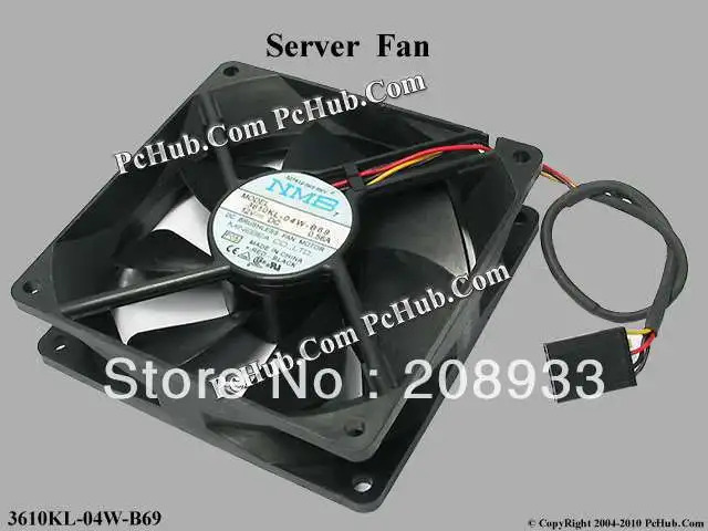 327412-003 ML370G1/ML370 서버 3610KL-04W-B69 팬